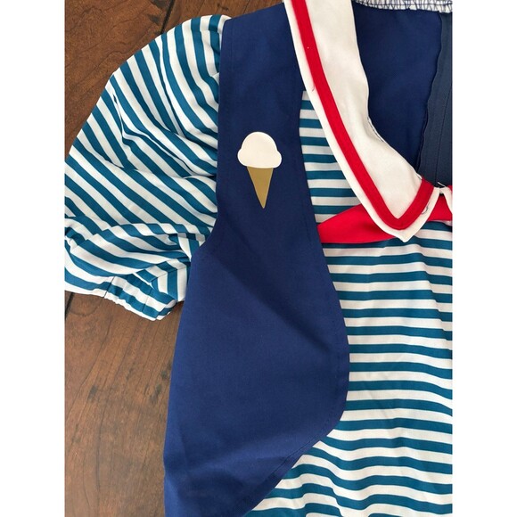 Stranger Things Robin Scoops Ahoy Halloween Costume for Youth M/L, Netflix - Picture 5 of 8